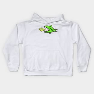 fish hunting Kids Hoodie